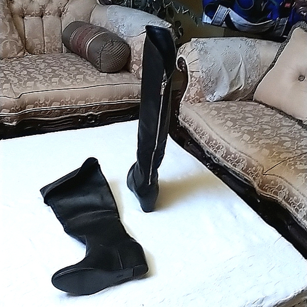 COPY - Black leather boots